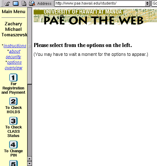 PAE's web-based permutation